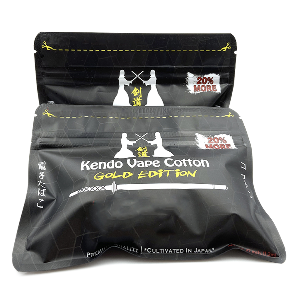 Новый Kendo Cotton Gold Editio – обзор и цена Vaping Goods